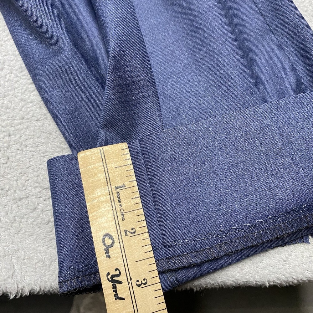 Coppley Wool Dress Pants 36x34 Wool Trouser Reda Fabric Made In Canada - Picture 8 of 8